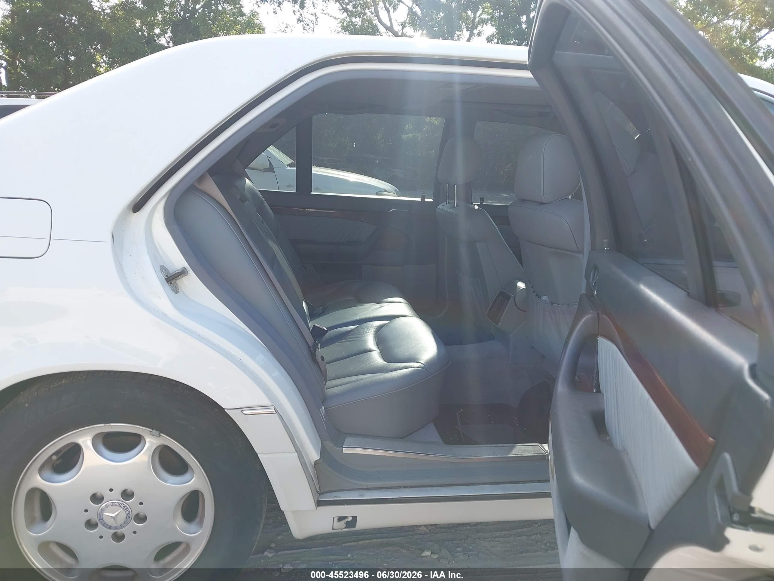 1995 Mercedes-benz S 420 Белый vin: WDBGA43E0SA229297