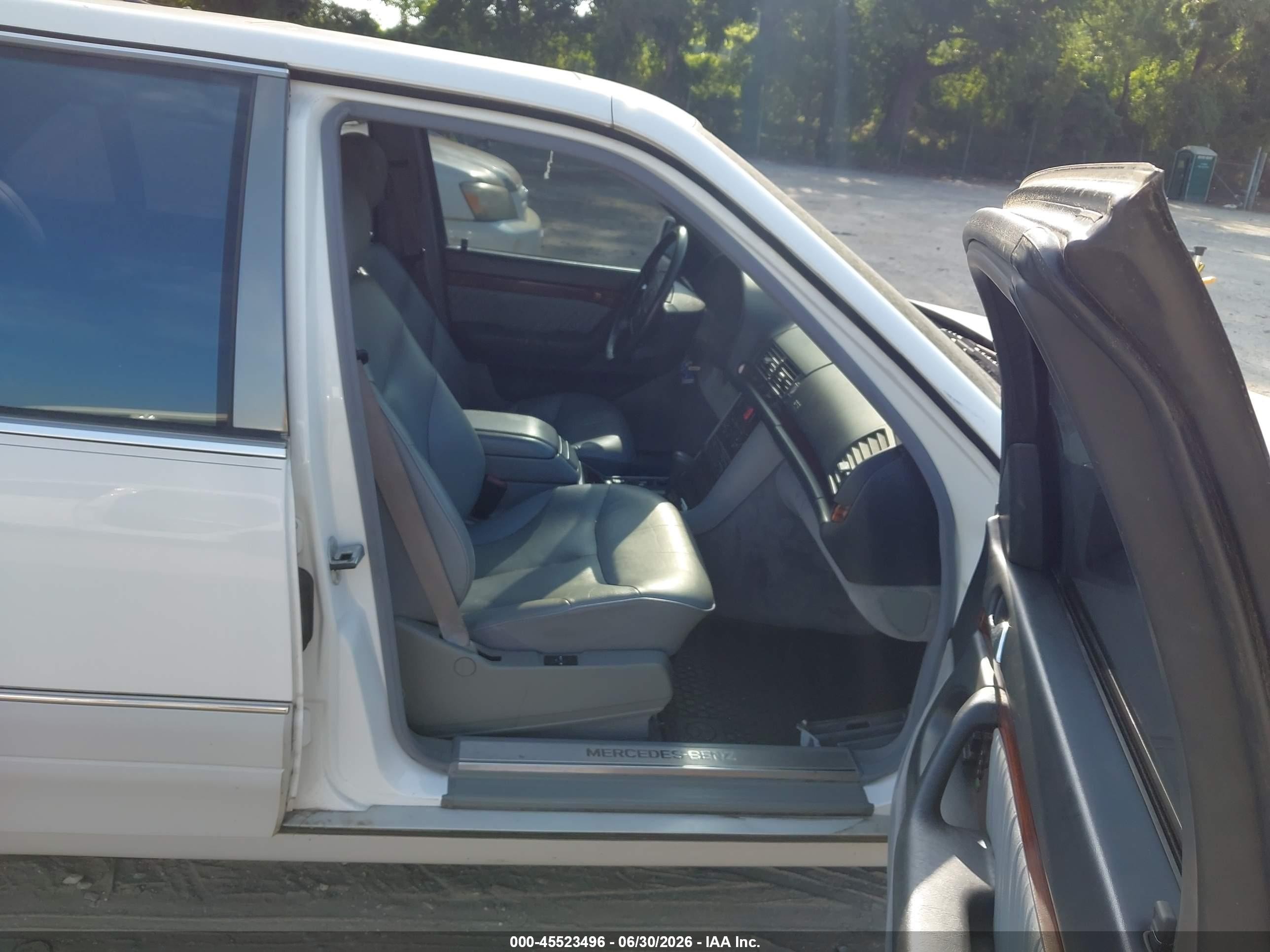 1995 Mercedes-benz S 420 Белый vin: WDBGA43E0SA229297