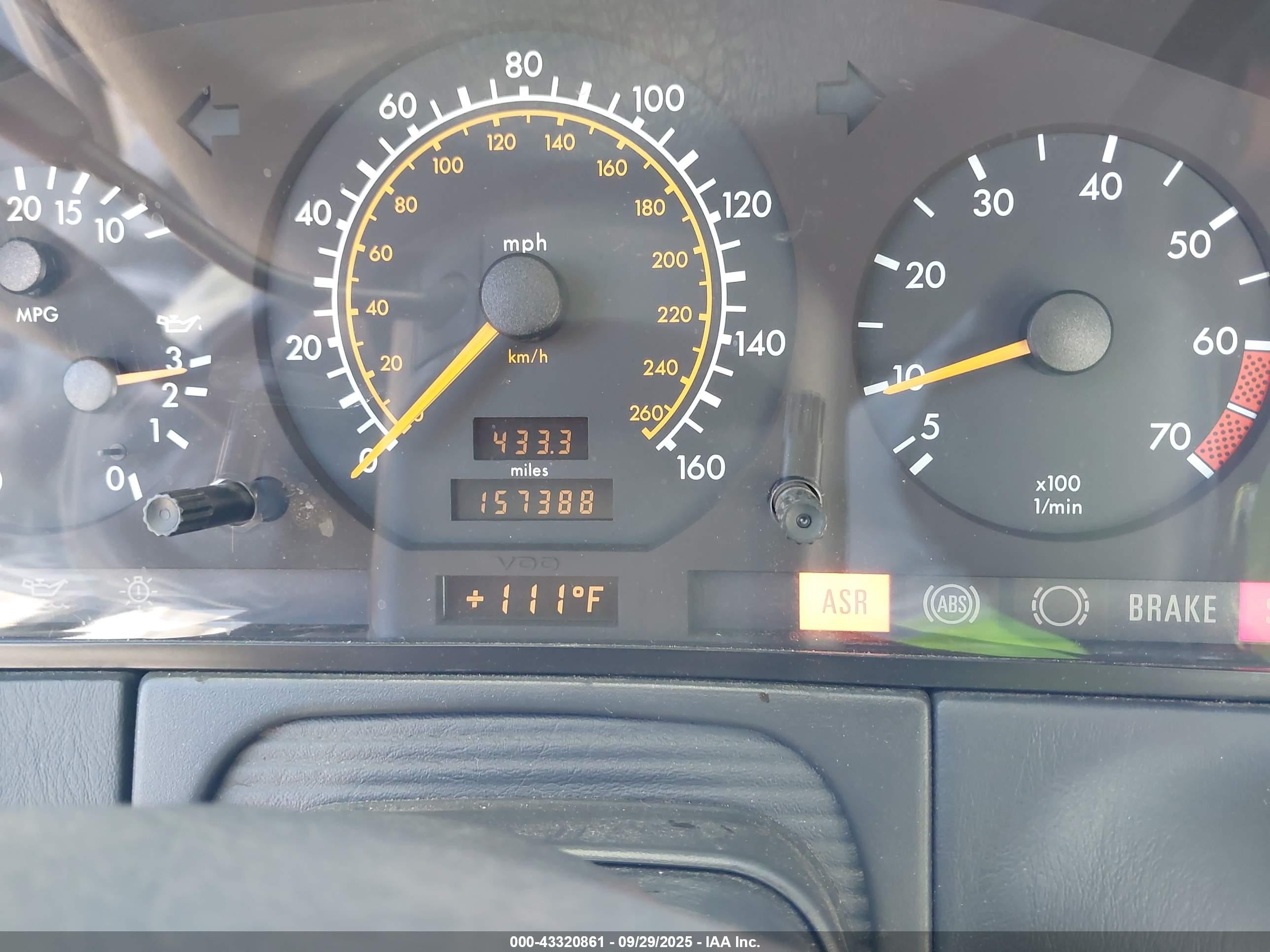 1995 Mercedes-benz S 420 Gray vin: WDBGA43E0SA244723