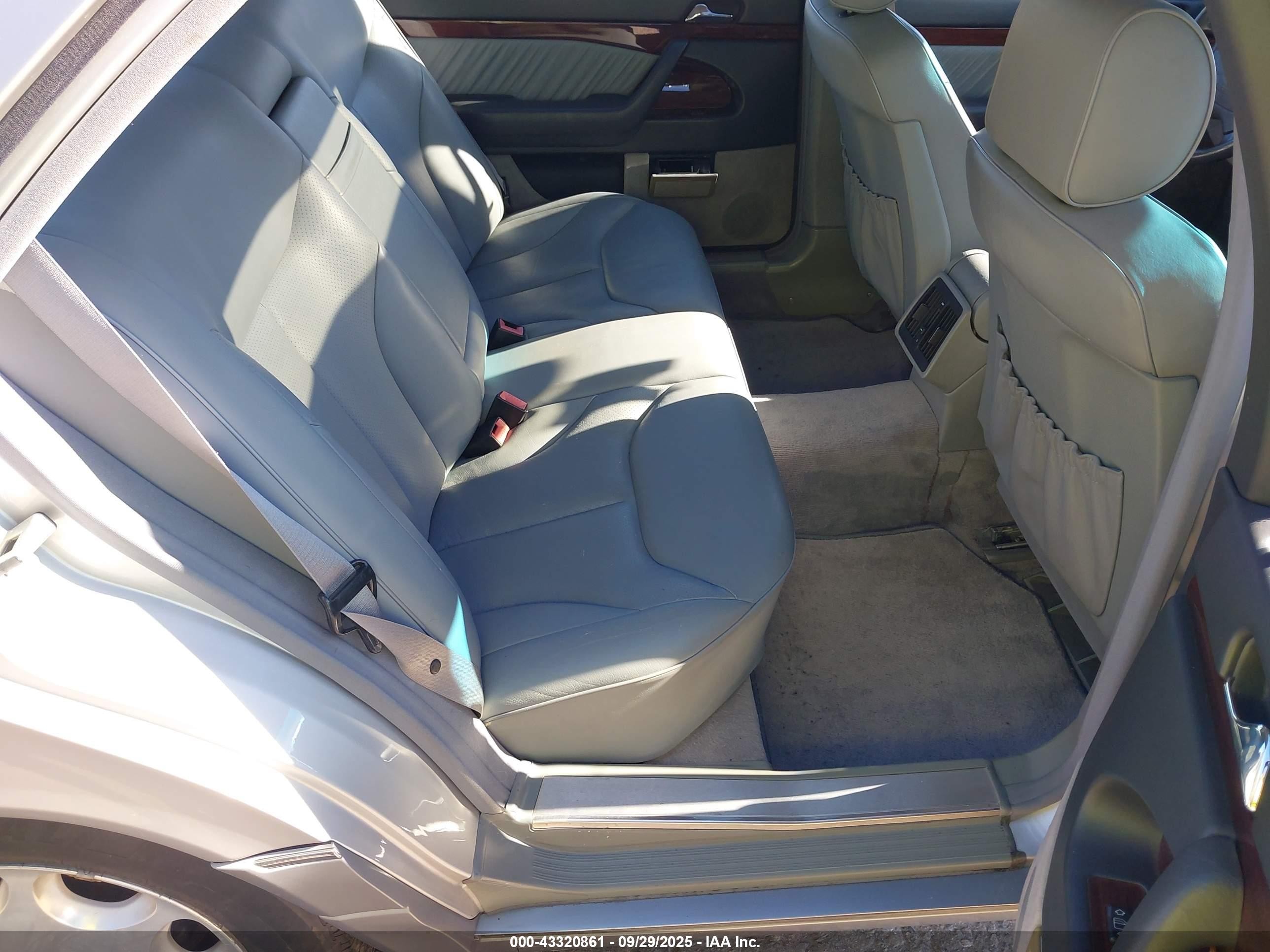 1995 Mercedes-benz S 420 Gray vin: WDBGA43E0SA244723