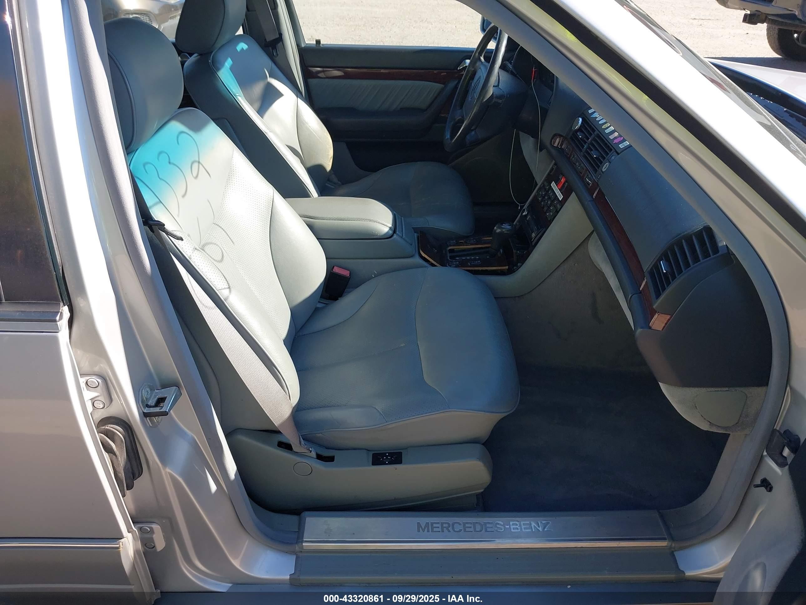 1995 Mercedes-benz S 420 Gray vin: WDBGA43E0SA244723