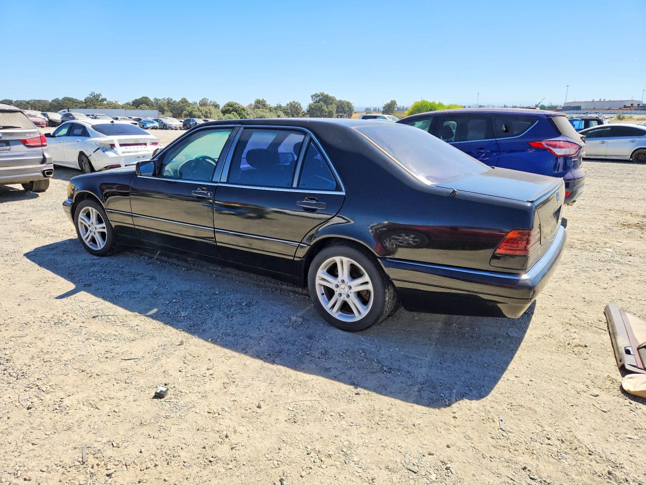 1996 Mercedes-benz S 420 Black vin: WDBGA43E0TA316148