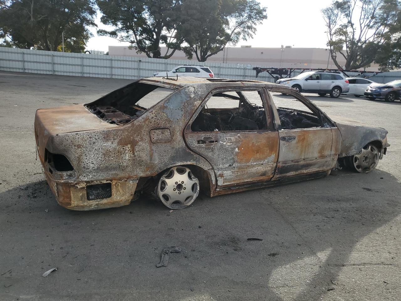 1994 Mercedes-benz S 420 Burn vin: WDBGA43E1RA178791
