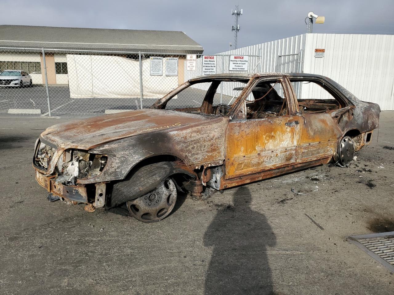 1994 Mercedes-benz S 420 Burn vin: WDBGA43E1RA178791