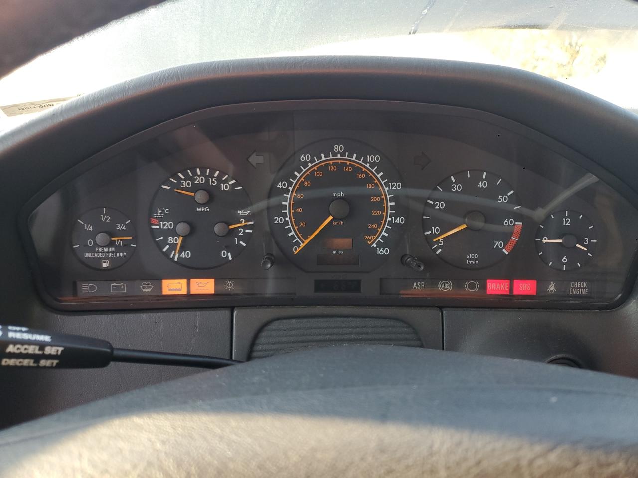 1995 Mercedes-benz S 420 Gray vin: WDBGA43E1SA238056