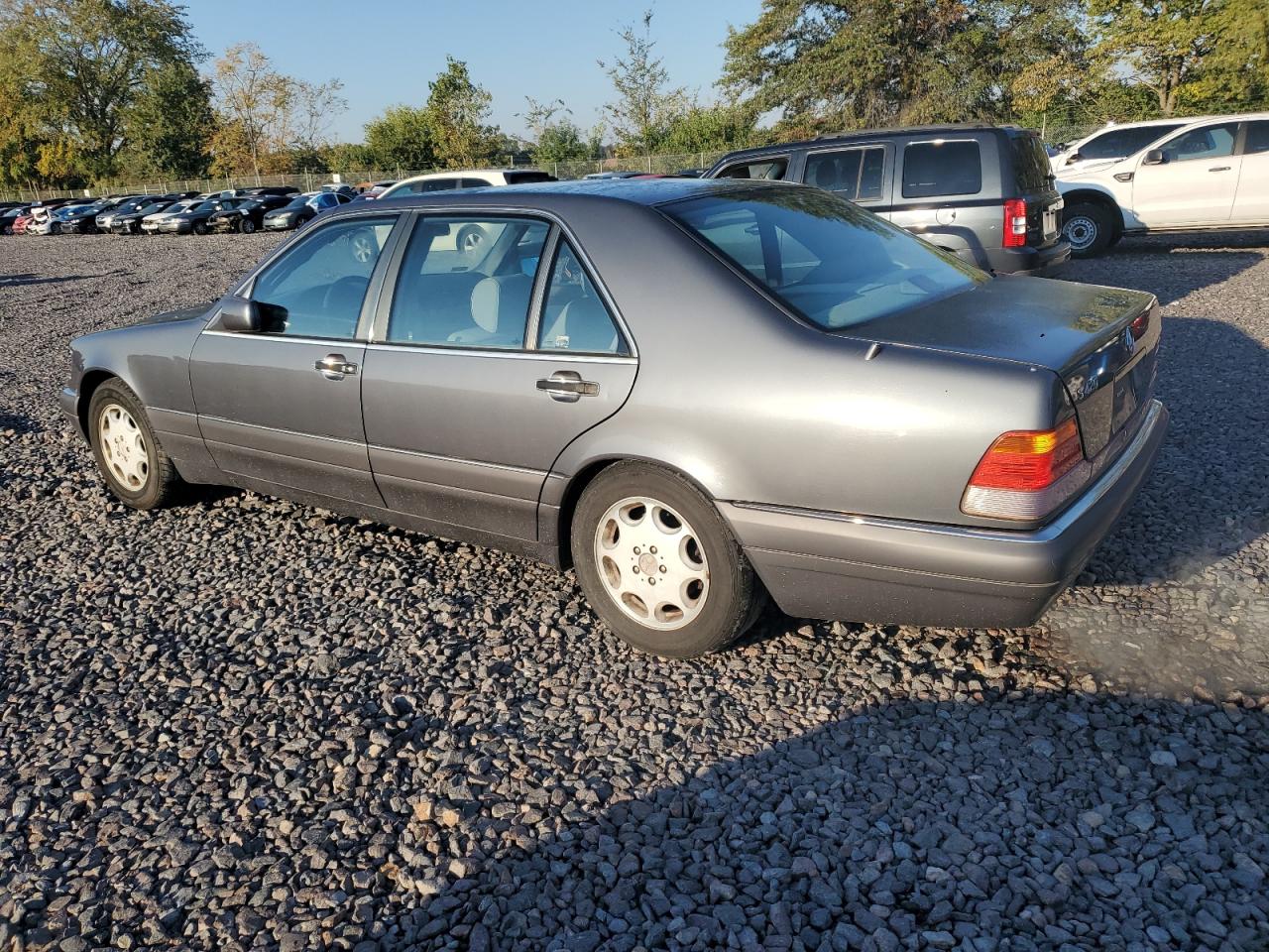 1995 Mercedes-benz S 420 Gray vin: WDBGA43E1SA238056