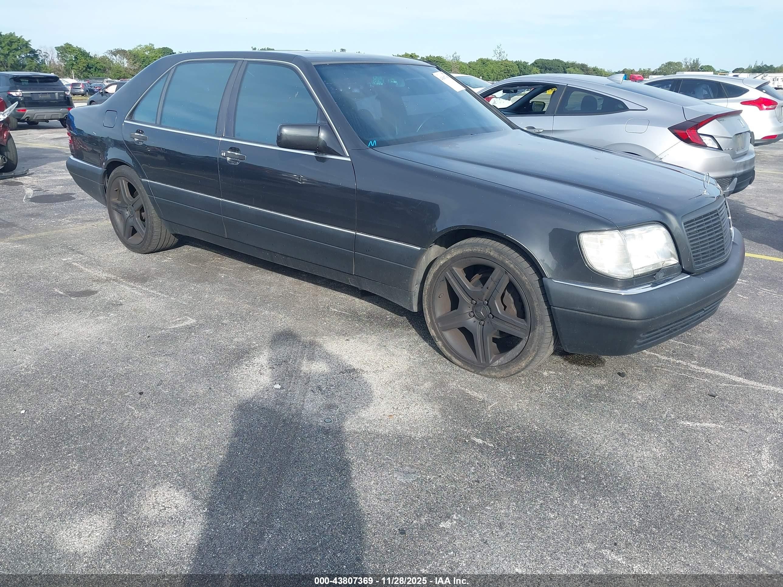 1995 Mercedes-benz S 420 Gray vin: WDBGA43E3SA257174