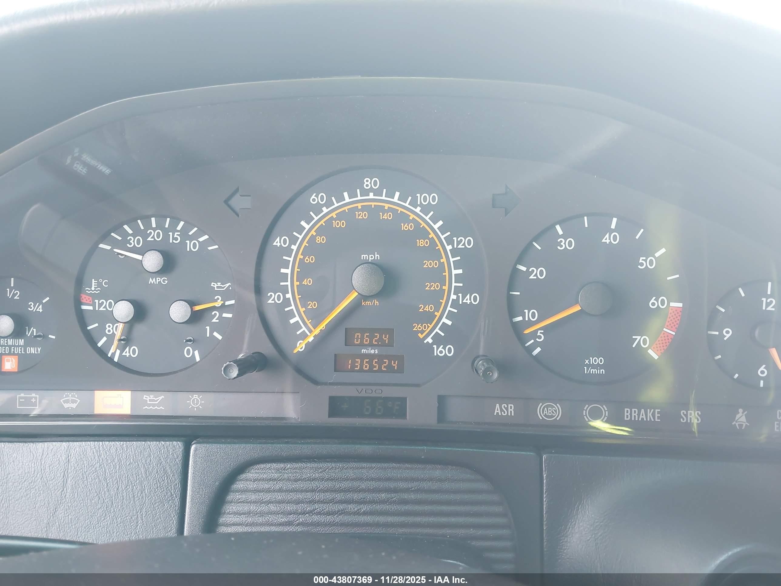1995 Mercedes-benz S 420 Gray vin: WDBGA43E3SA257174