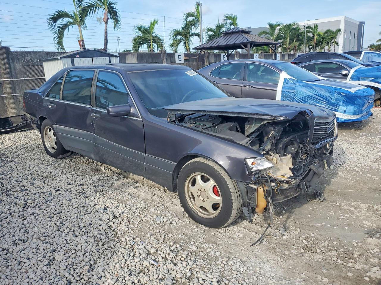 1995 Mercedes-benz S 420 Gray vin: WDBGA43E3SA275819