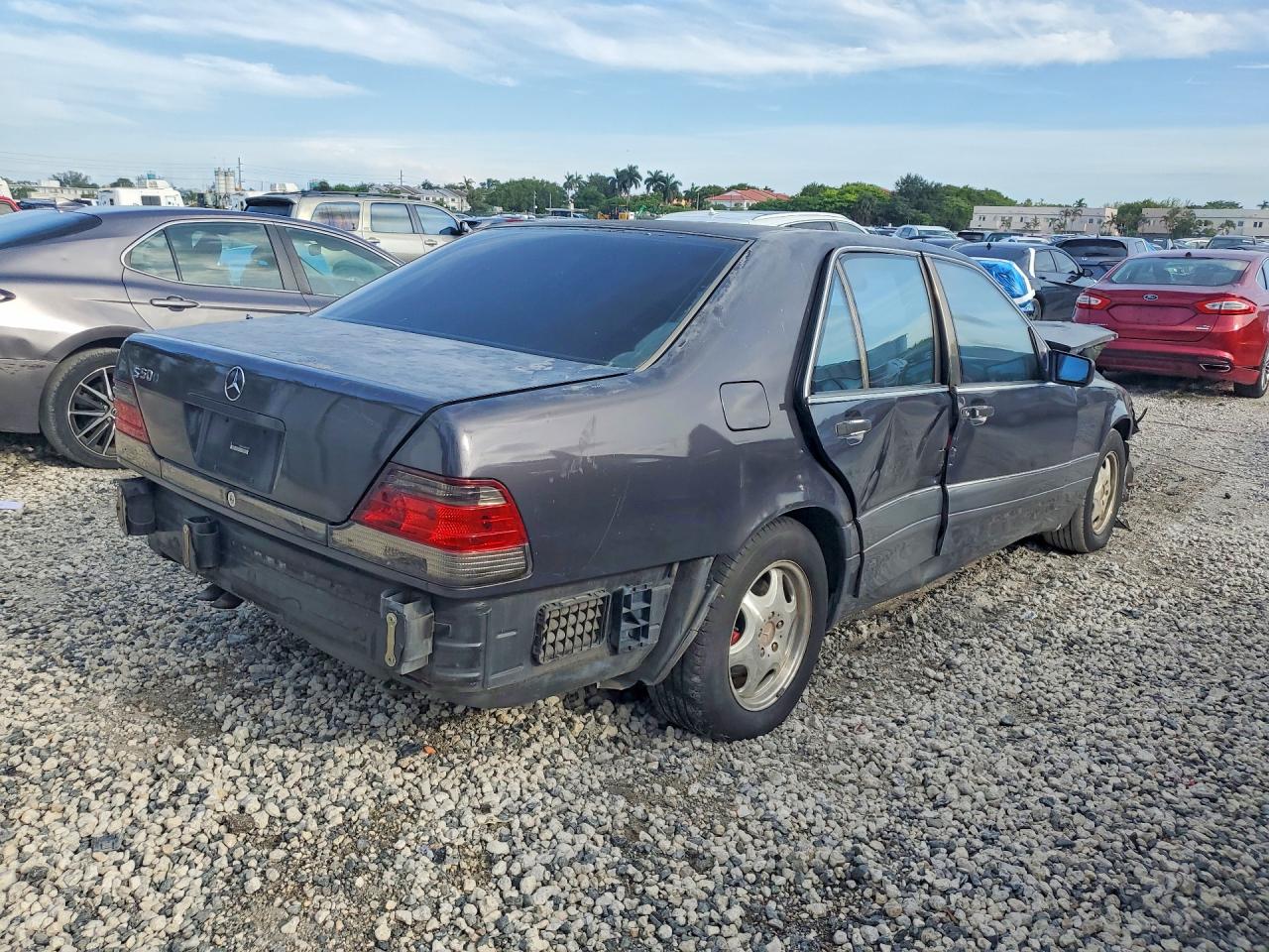 1995 Mercedes-benz S 420 Gray vin: WDBGA43E3SA275819
