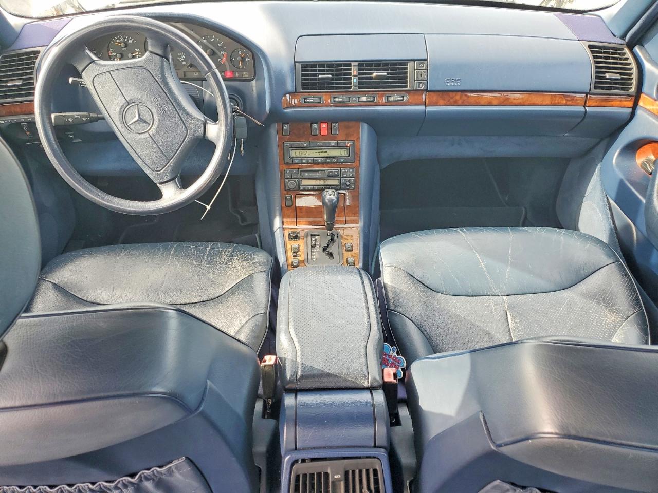 1996 Mercedes-benz S 420 White vin: WDBGA43E3TA288006