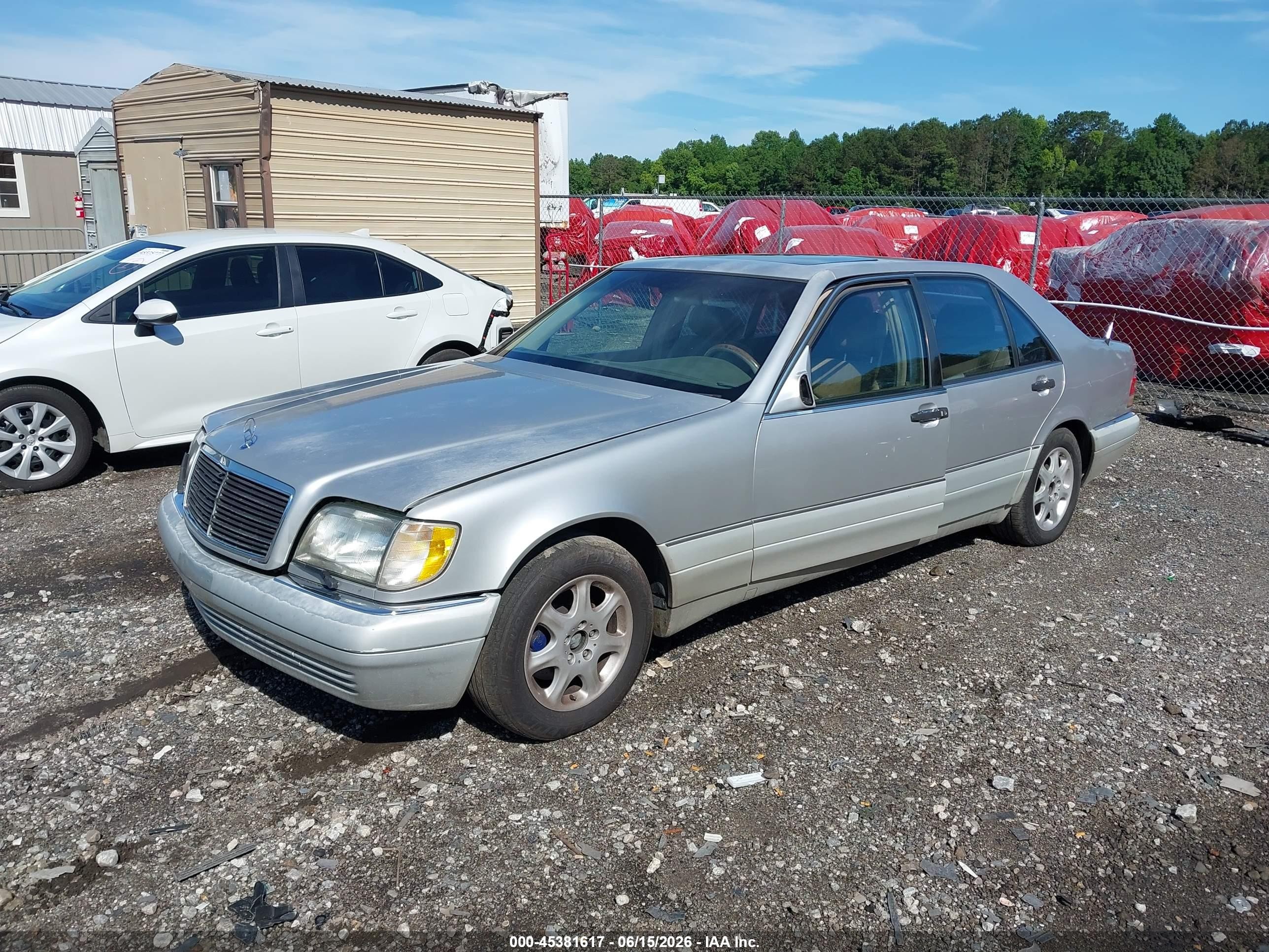 1997 Mercedes-benz S 420   Серебряный vin: WDBGA43E3VA328989