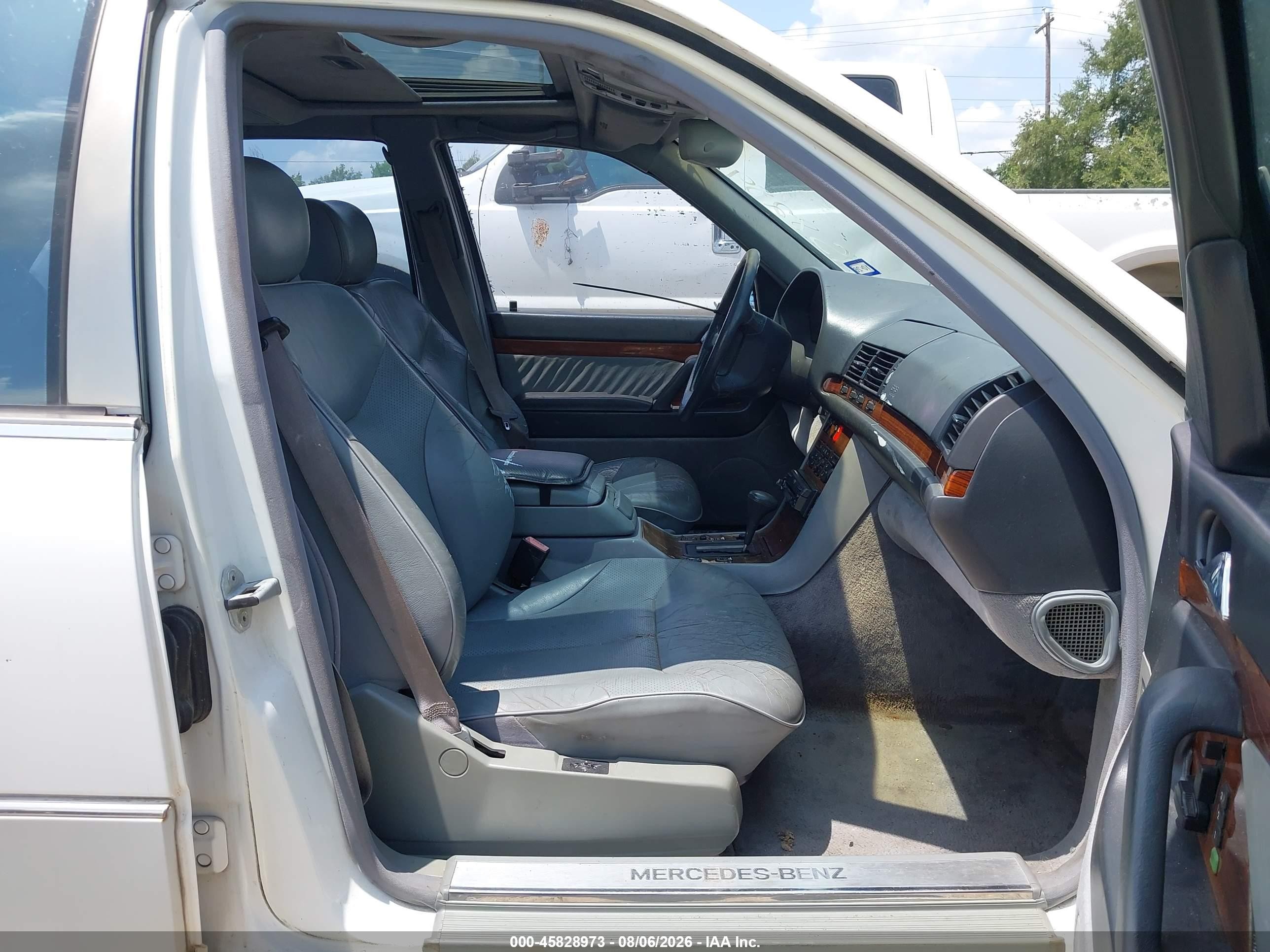 1994 Mercedes-benz S 420 White vin: WDBGA43E4RA151035