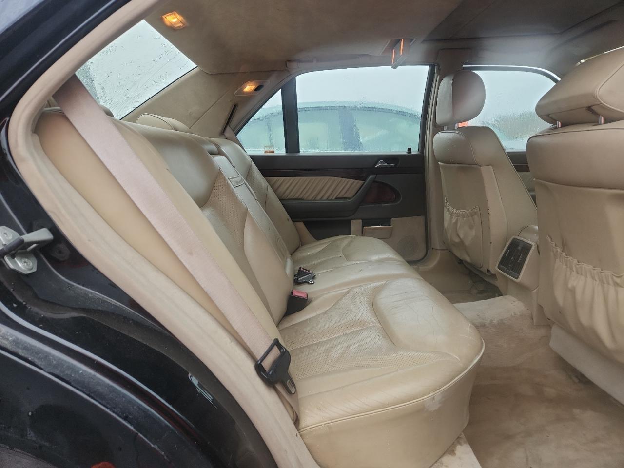 1995 Mercedes-benz S 420 Black vin: WDBGA43E4SA220604