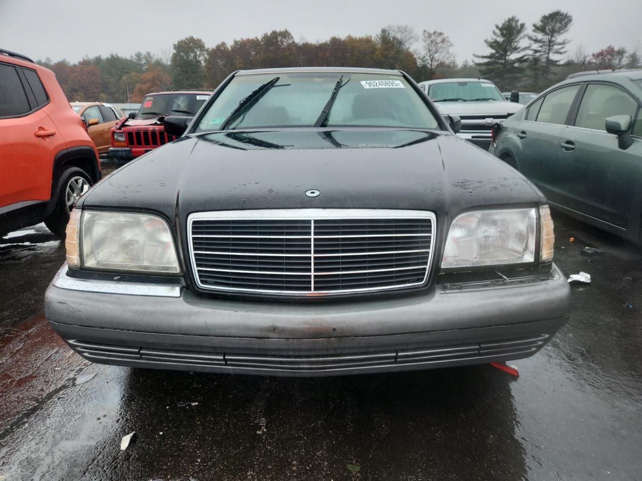 1995 Mercedes-benz S 420 Black vin: WDBGA43E4SA220604