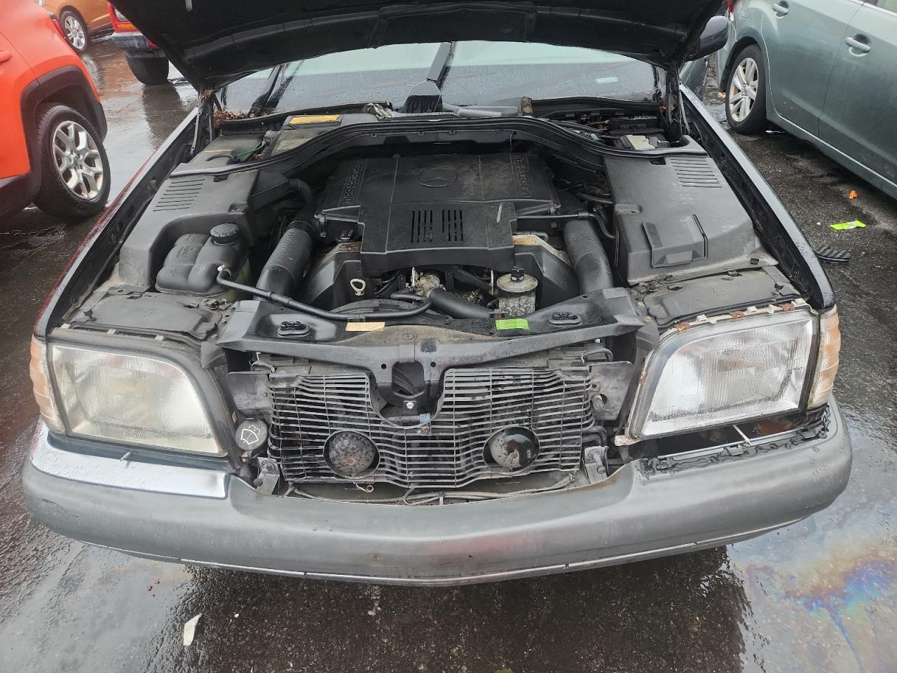 1995 Mercedes-benz S 420 Black vin: WDBGA43E4SA220604