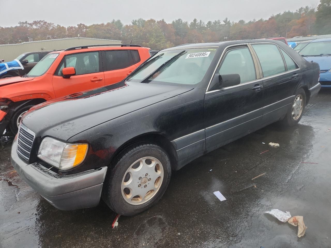 1995 Mercedes-benz S 420 Black vin: WDBGA43E4SA220604