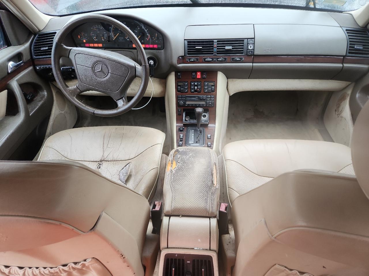 1995 Mercedes-benz S 420 Black vin: WDBGA43E4SA220604