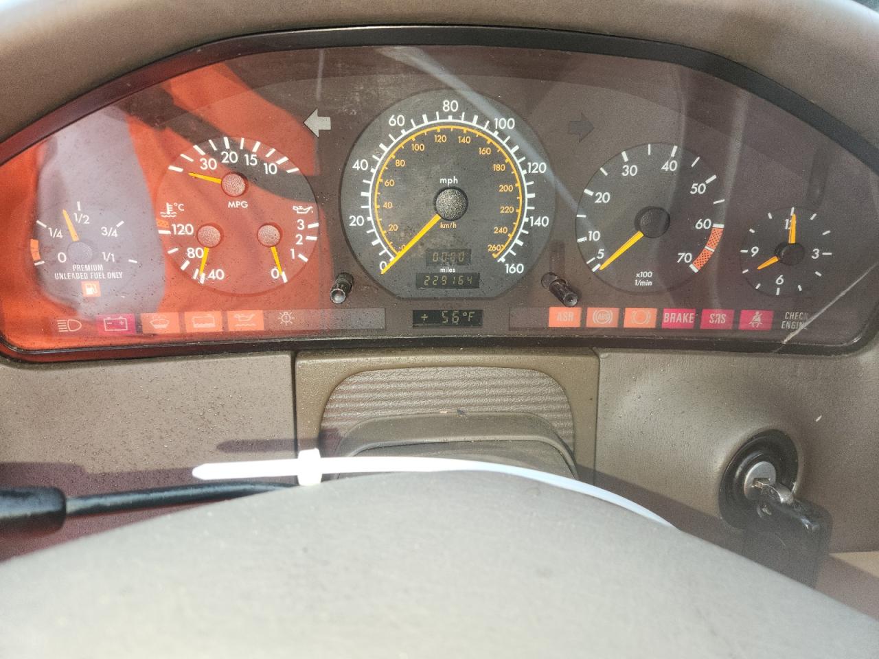 1995 Mercedes-benz S 420 Black vin: WDBGA43E4SA220604
