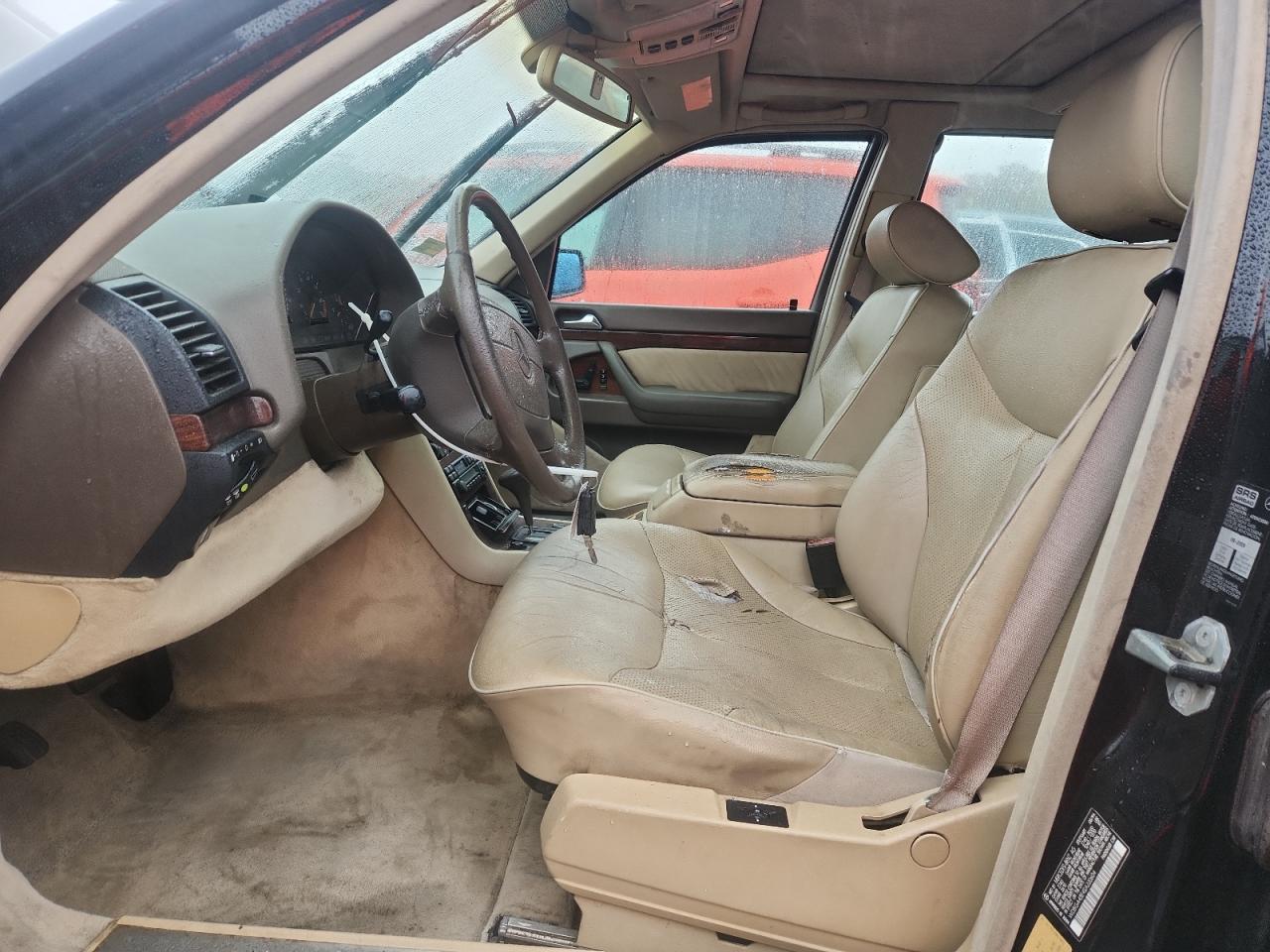 1995 Mercedes-benz S 420 Black vin: WDBGA43E4SA220604
