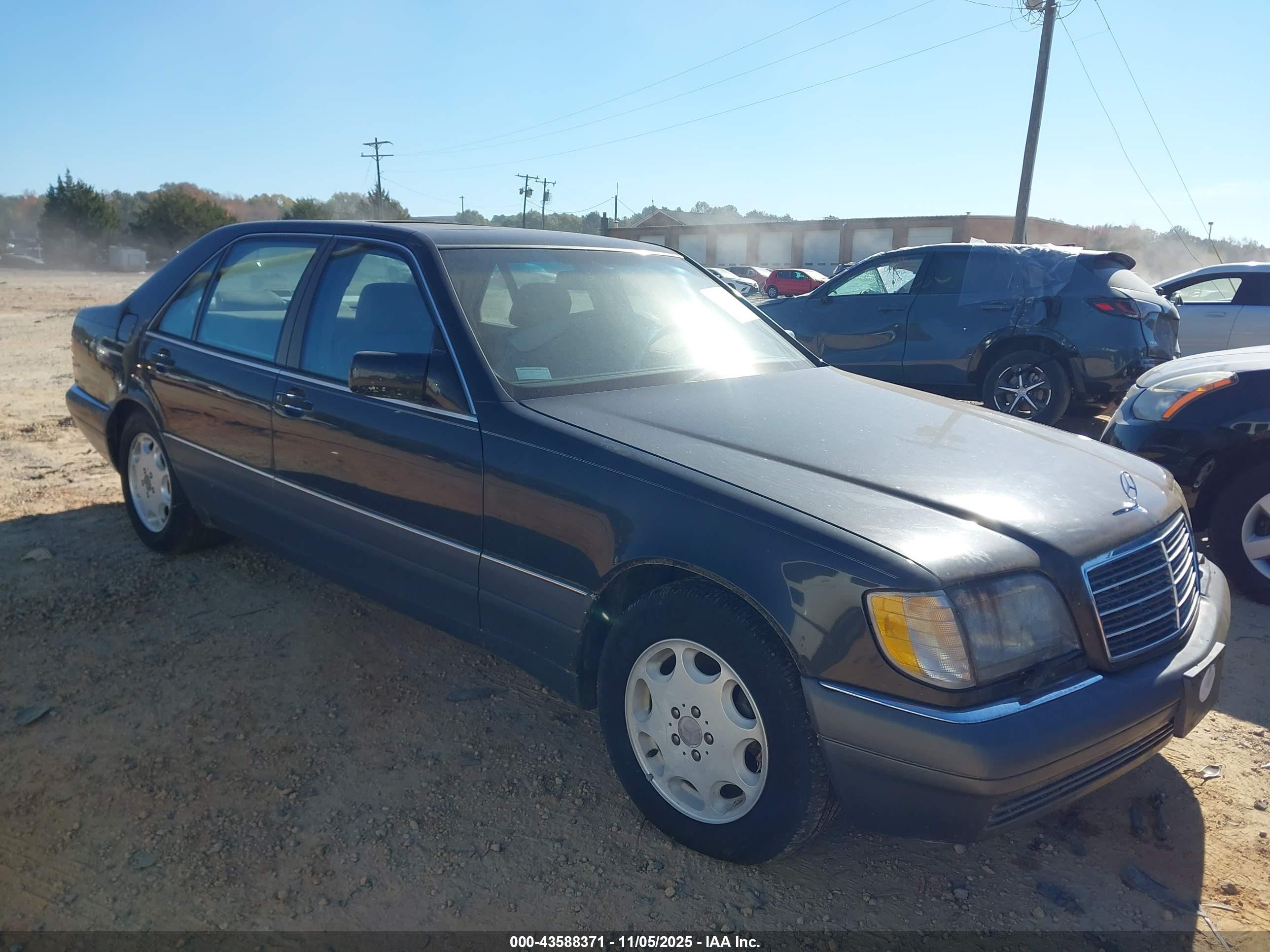 1995 Mercedes-benz S 420 Black vin: WDBGA43E4SA236544