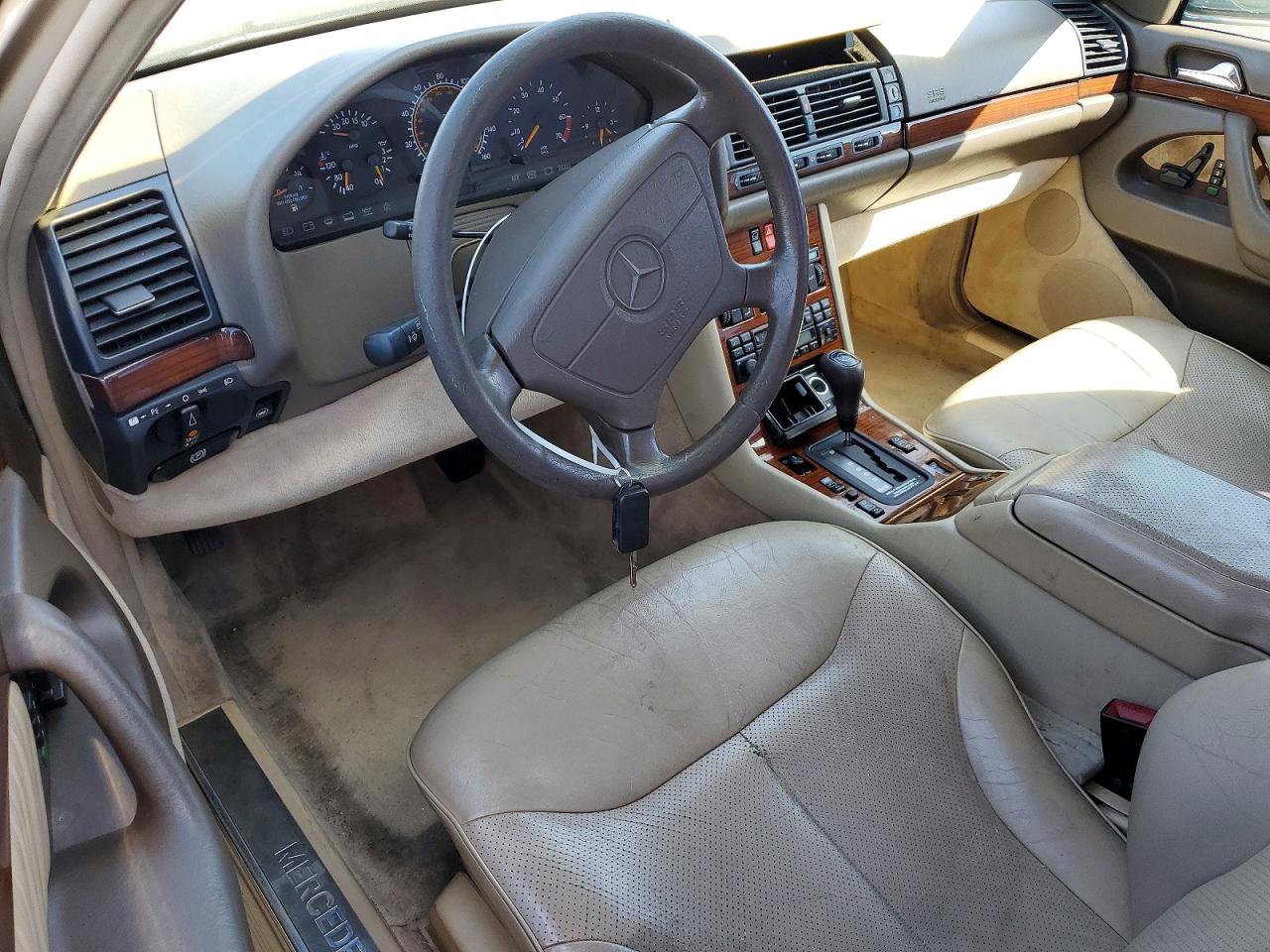 1995 Mercedes-benz S 420 Tan vin: WDBGA43E4SA249522