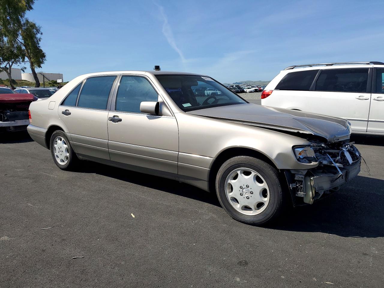 1995 Mercedes-benz S 420 Tan vin: WDBGA43E4SA249522