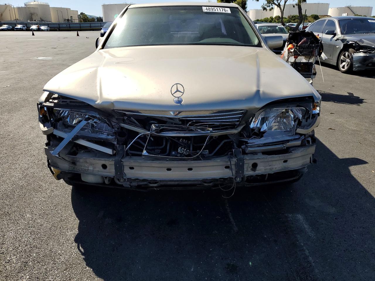 1995 Mercedes-benz S 420 Tan vin: WDBGA43E4SA249522