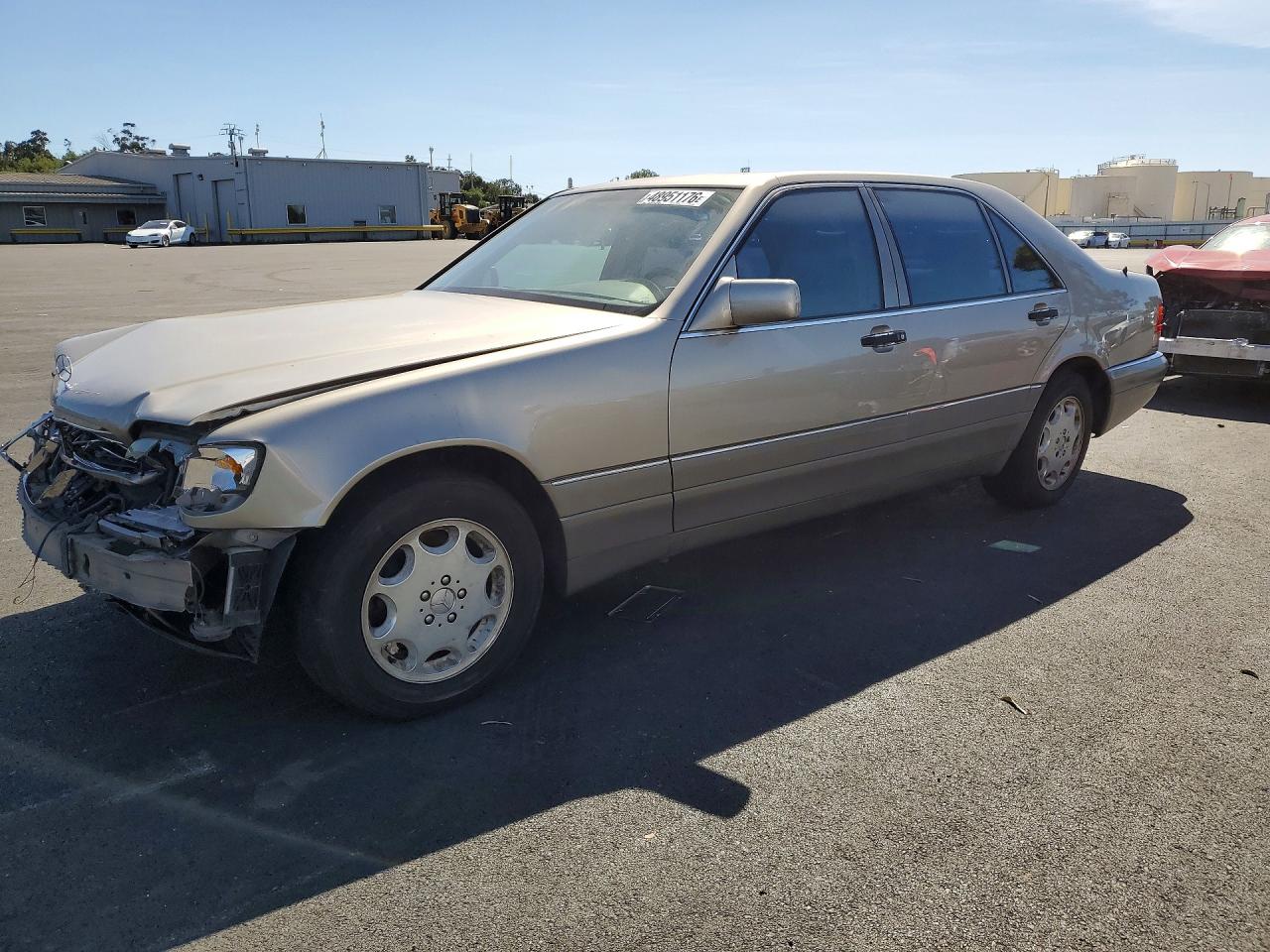 1995 Mercedes-benz S 420 Tan vin: WDBGA43E4SA249522
