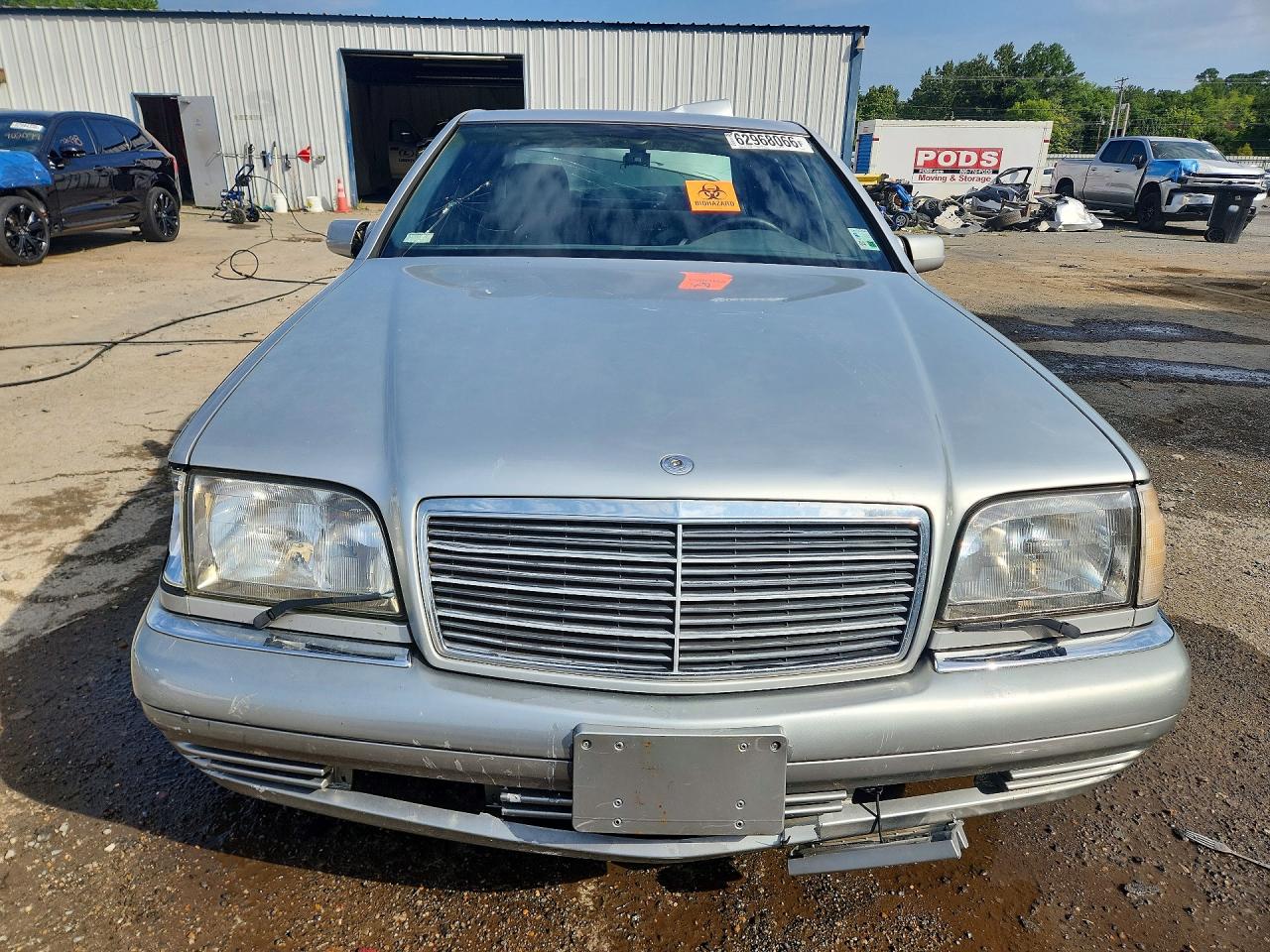 1995 Mercedes-benz S 420 Silver vin: WDBGA43E4SA273240