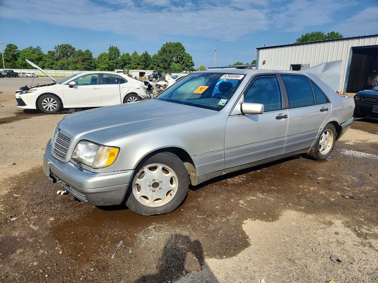 1995 Mercedes-benz S 420 Silver vin: WDBGA43E4SA273240
