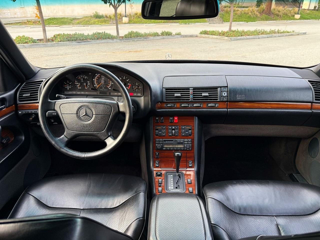 1994 Mercedes-benz S 420 Black vin: WDBGA43E5RA168104