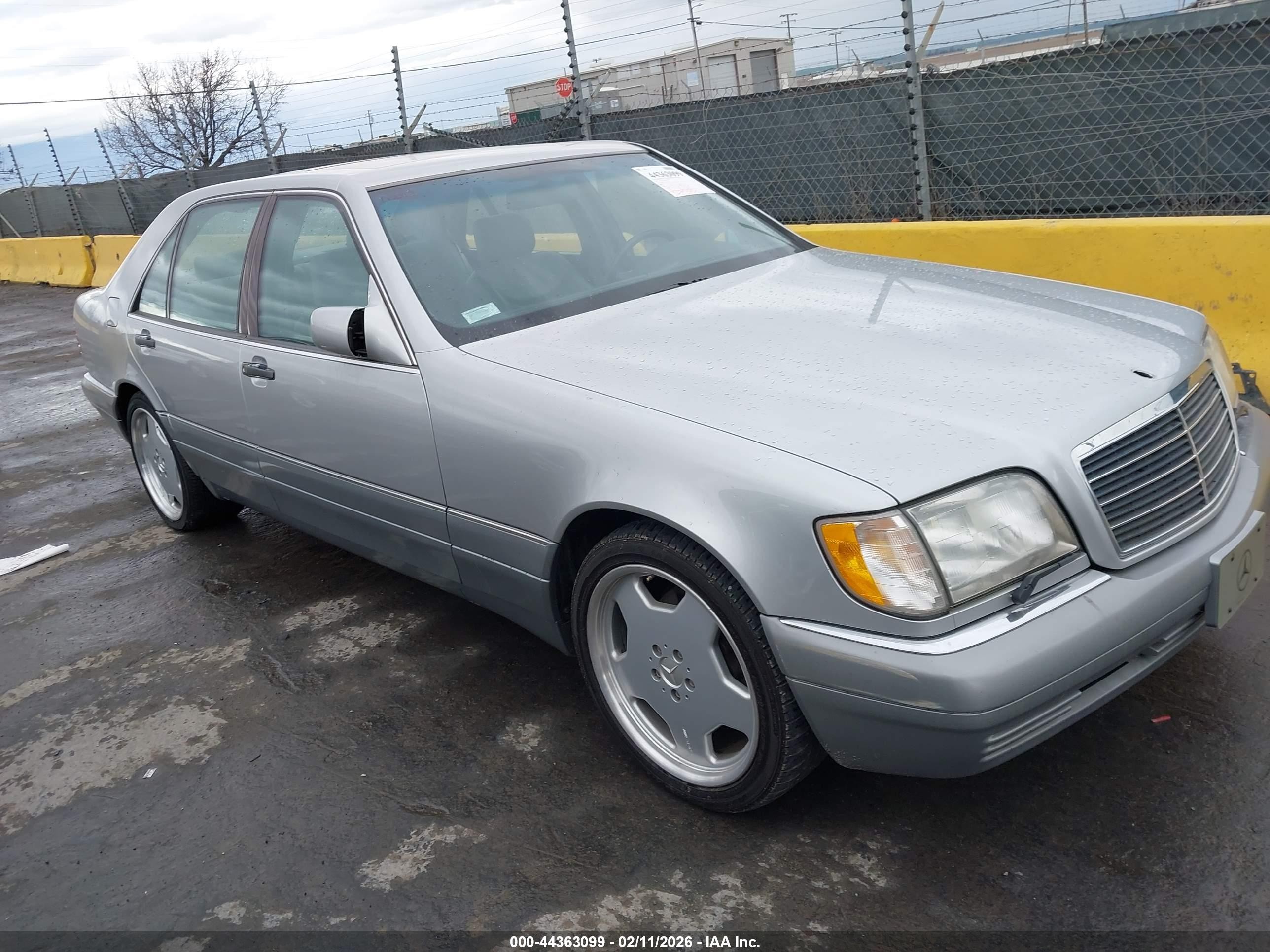 1995 Mercedes-benz S 420 Silver vin: WDBGA43E5SA261324