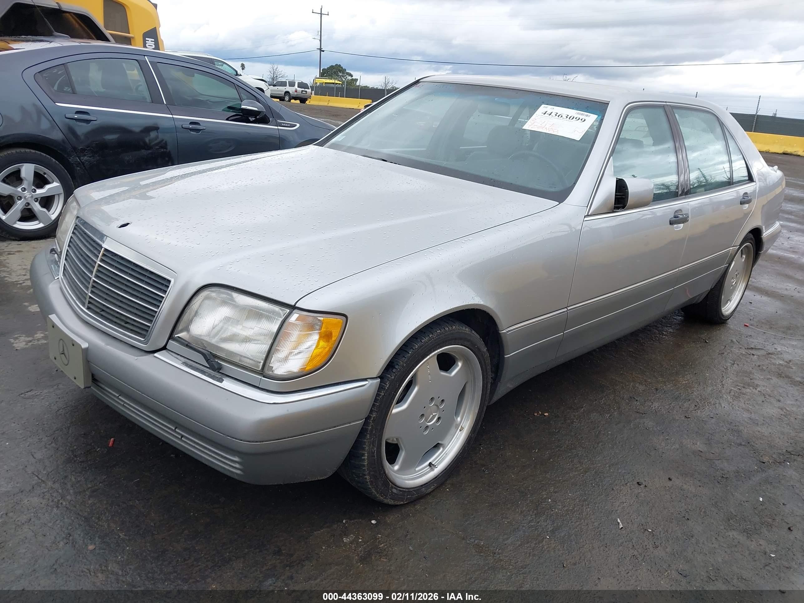 1995 Mercedes-benz S 420 Silver vin: WDBGA43E5SA261324