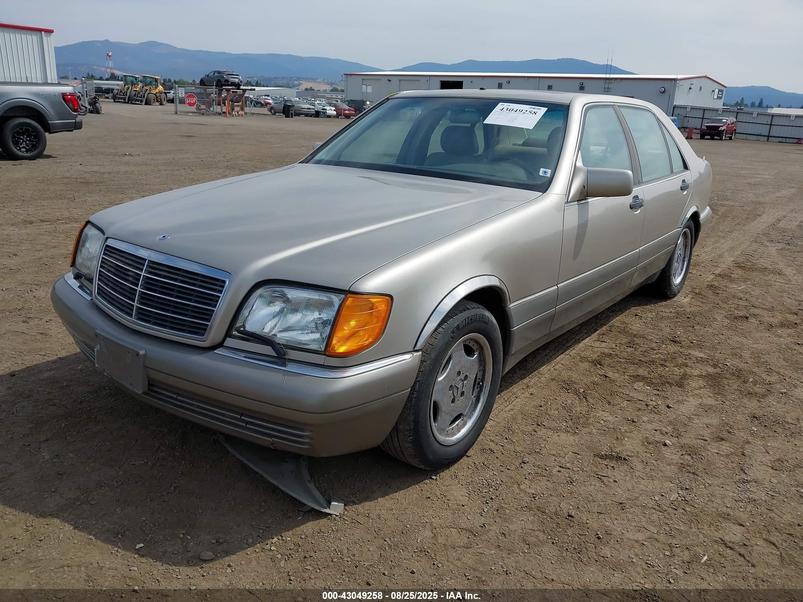 1995 Mercedes-benz S 420 Tan vin: WDBGA43E5SA270122