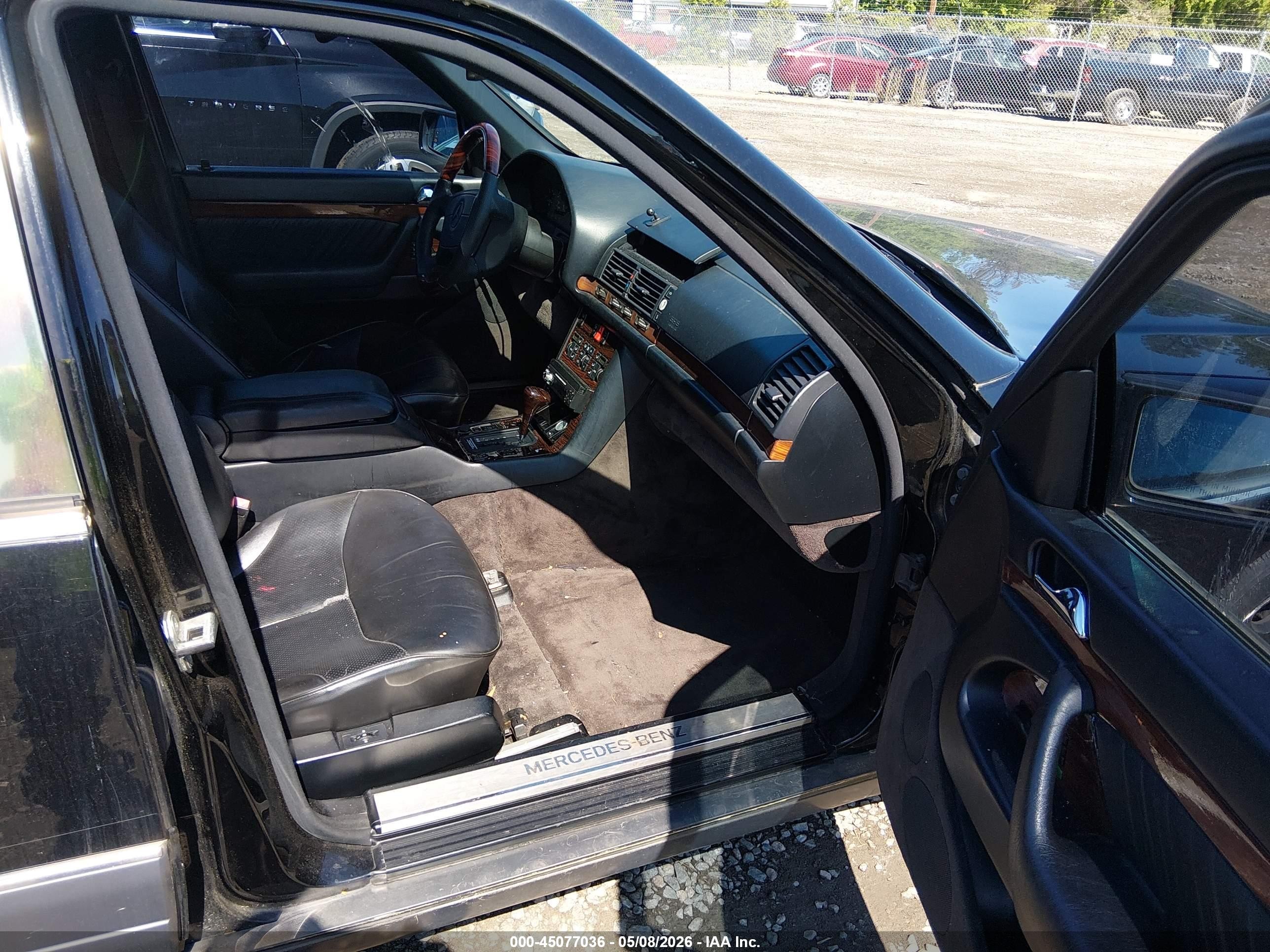 1995 Mercedes-benz S 420 Black vin: WDBGA43E6SA214691