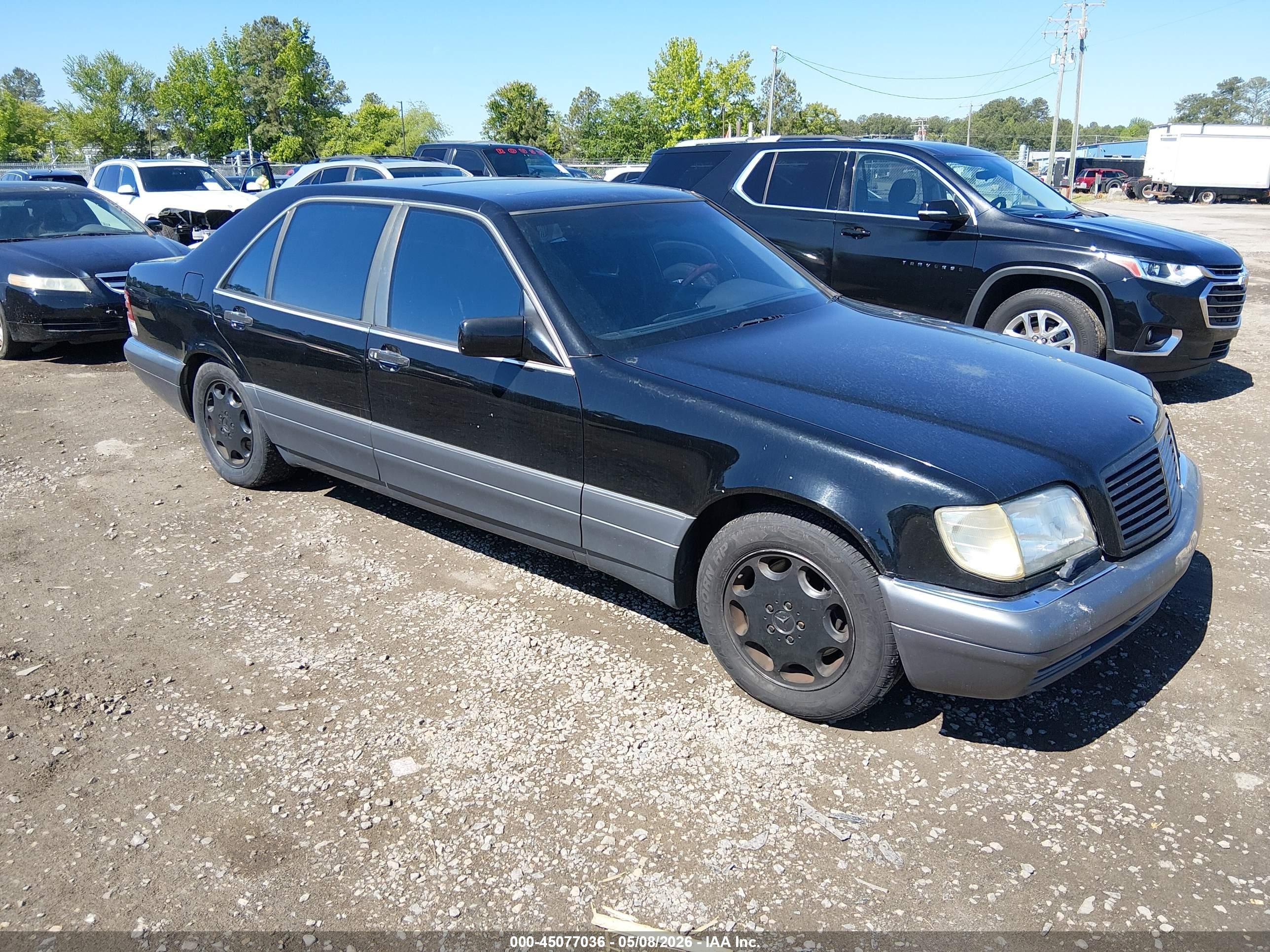 1995 Mercedes-benz S 420 Black vin: WDBGA43E6SA214691