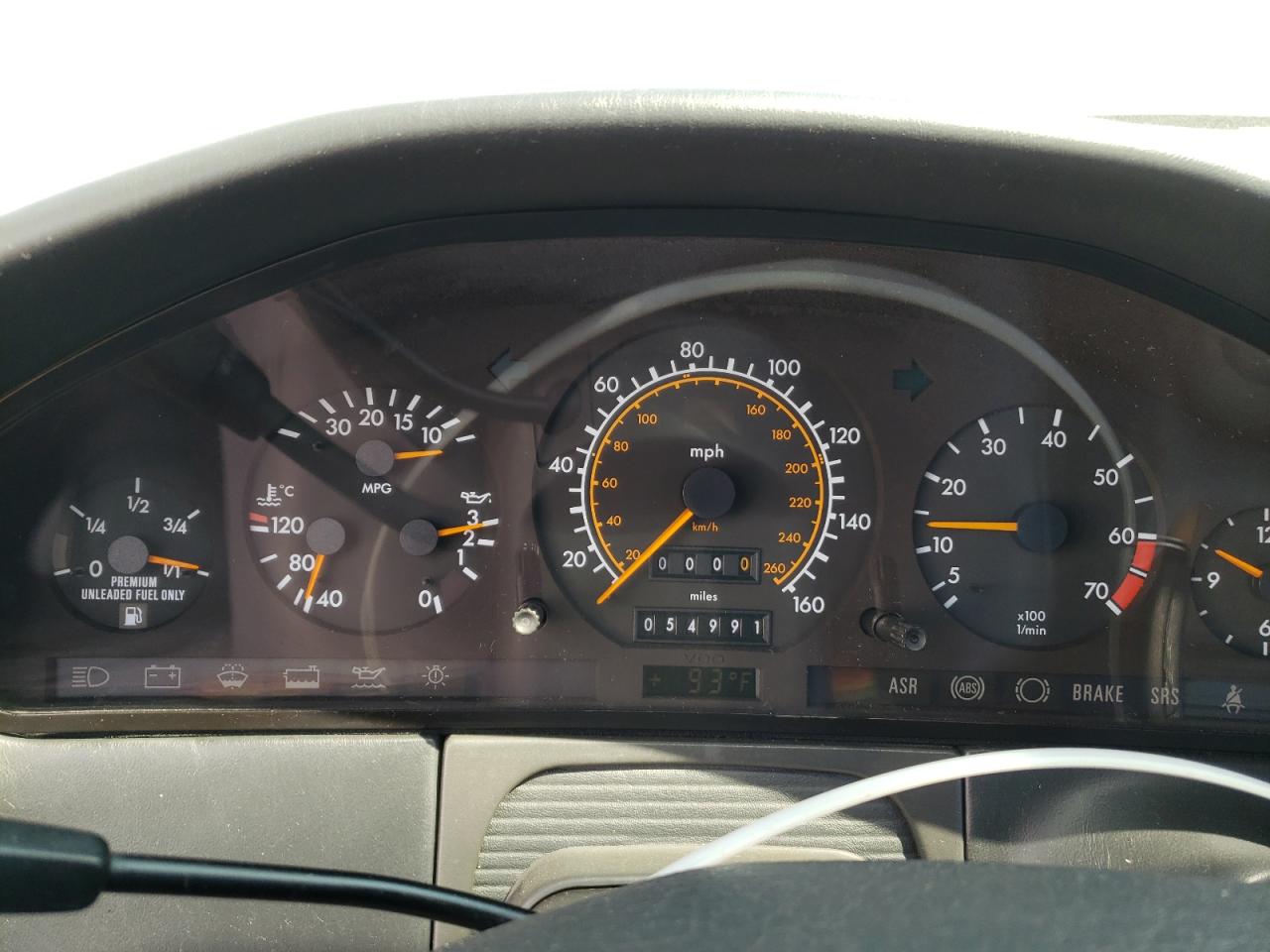 1994 Mercedes-benz S 420 Gray vin: WDBGA43E8RA151331