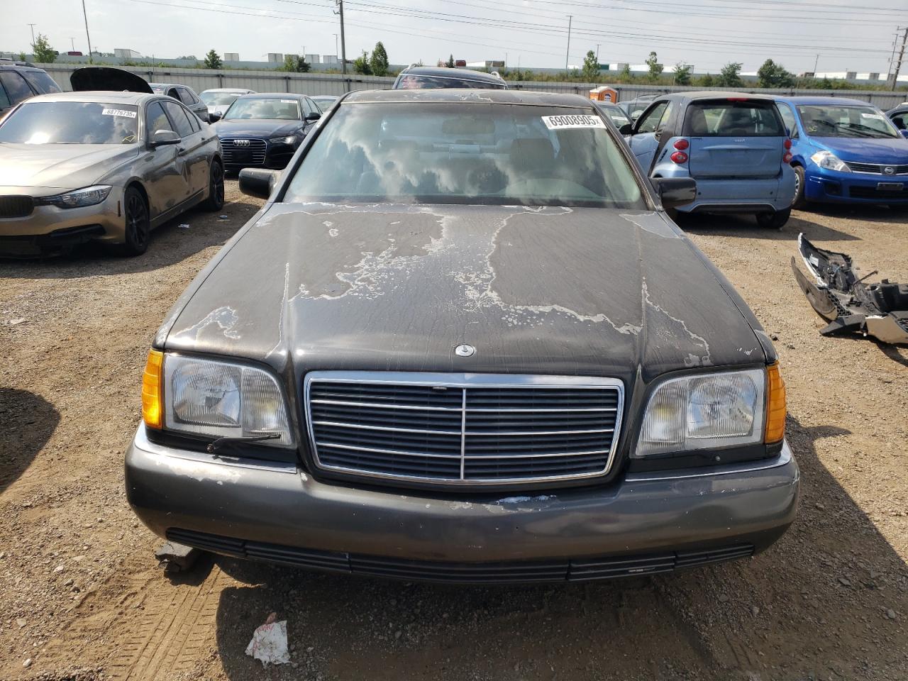 1994 Mercedes-benz S 420 Gray vin: WDBGA43E8RA151331