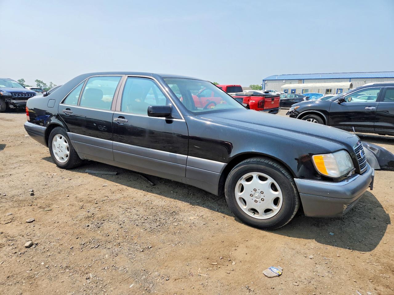 1995 Mercedes-benz S 420 Black vin: WDBGA43E8SA277159