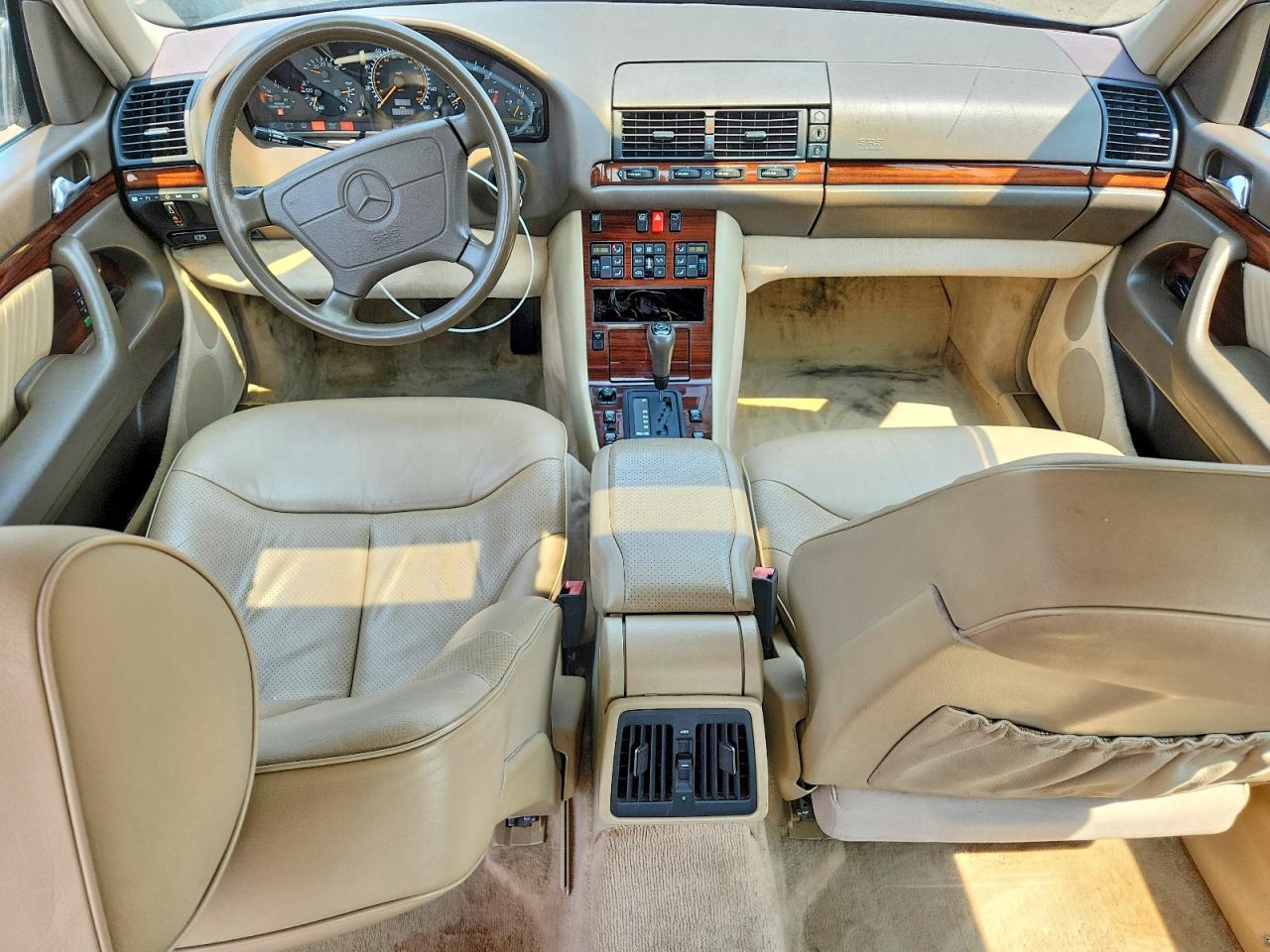 1995 Mercedes-benz S 420 Black vin: WDBGA43E8SA277159