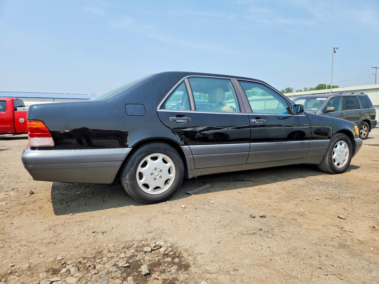 1995 Mercedes-benz S 420 Black vin: WDBGA43E8SA277159