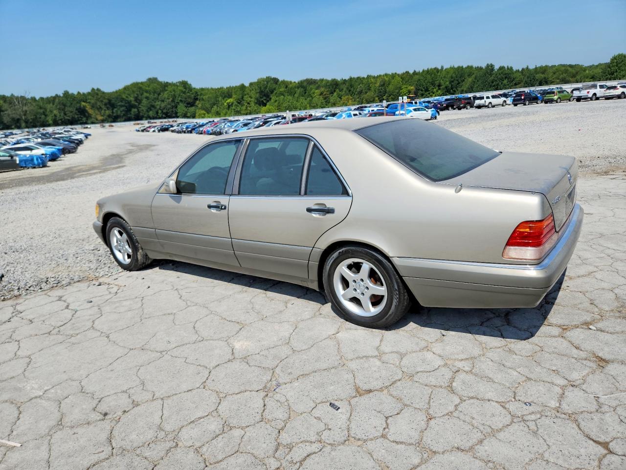 1995 Mercedes-benz S 420 Gold vin: WDBGA43E9SA235521