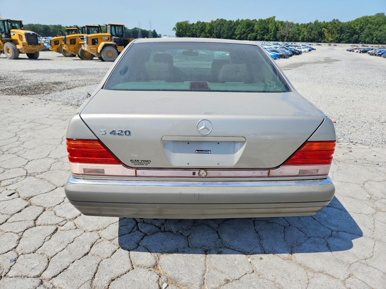 1995 Mercedes-benz S 420 Gold vin: WDBGA43E9SA235521