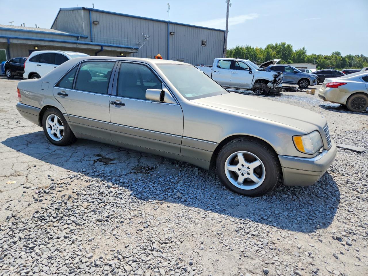 1995 Mercedes-benz S 420 Gold vin: WDBGA43E9SA235521