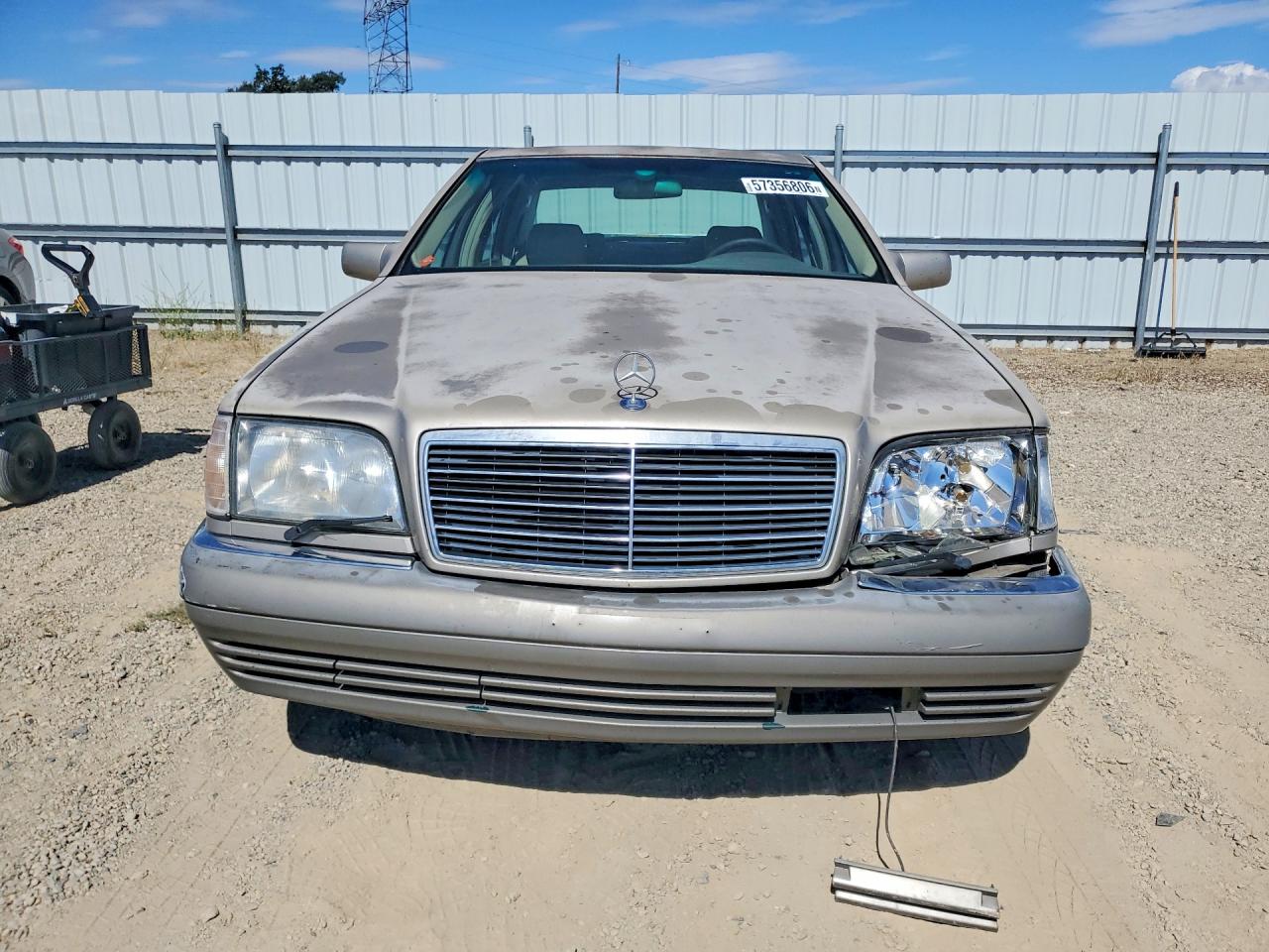 1995 Mercedes-benz S 420 Tan vin: WDBGA43E9SA252433
