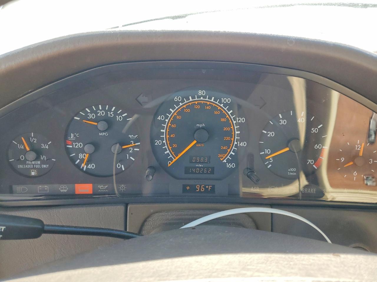 1995 Mercedes-benz S 420 Tan vin: WDBGA43E9SA252433