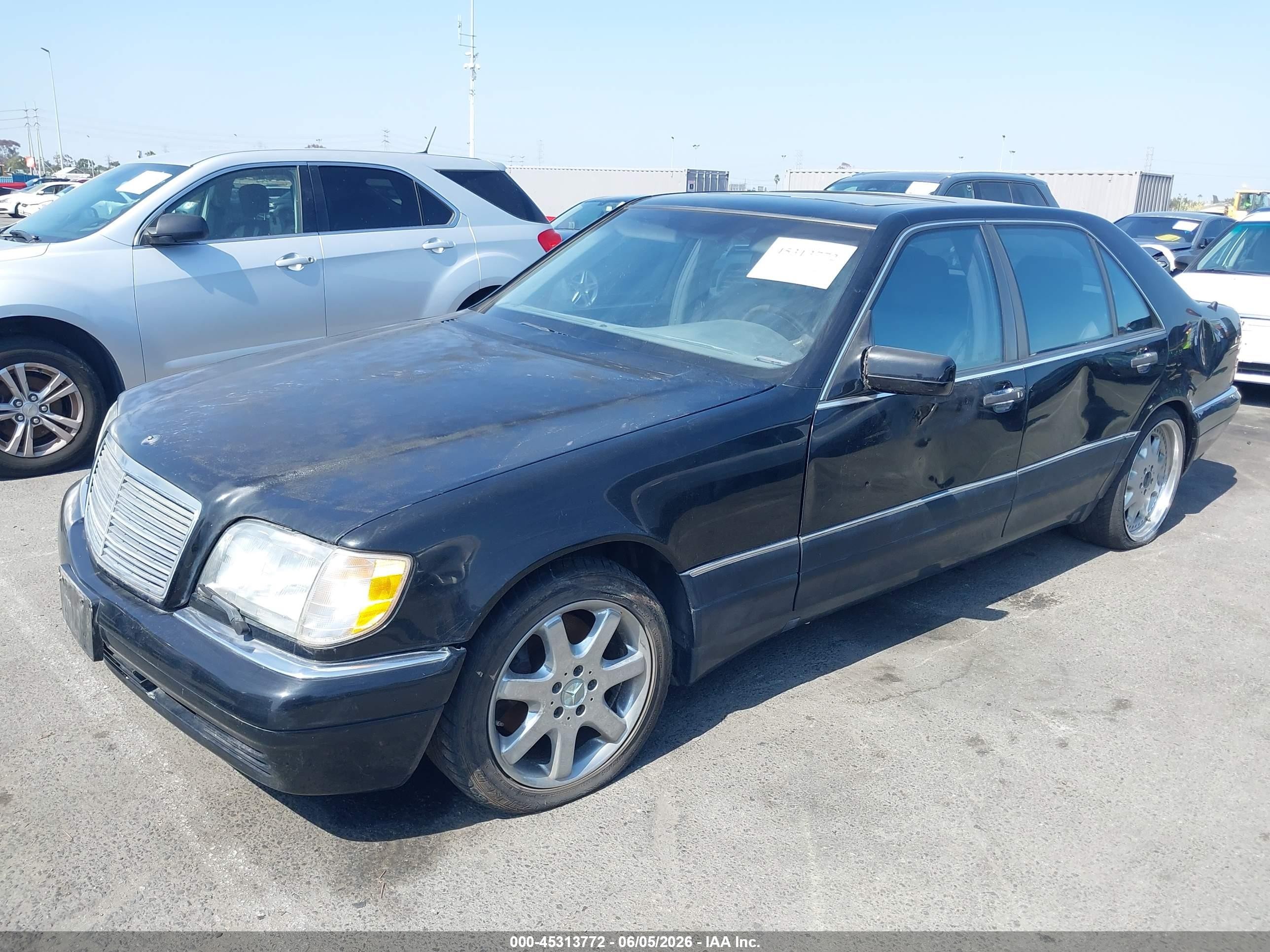 1997 Mercedes-benz S 420   Черный vin: WDBGA43G0VA371588
