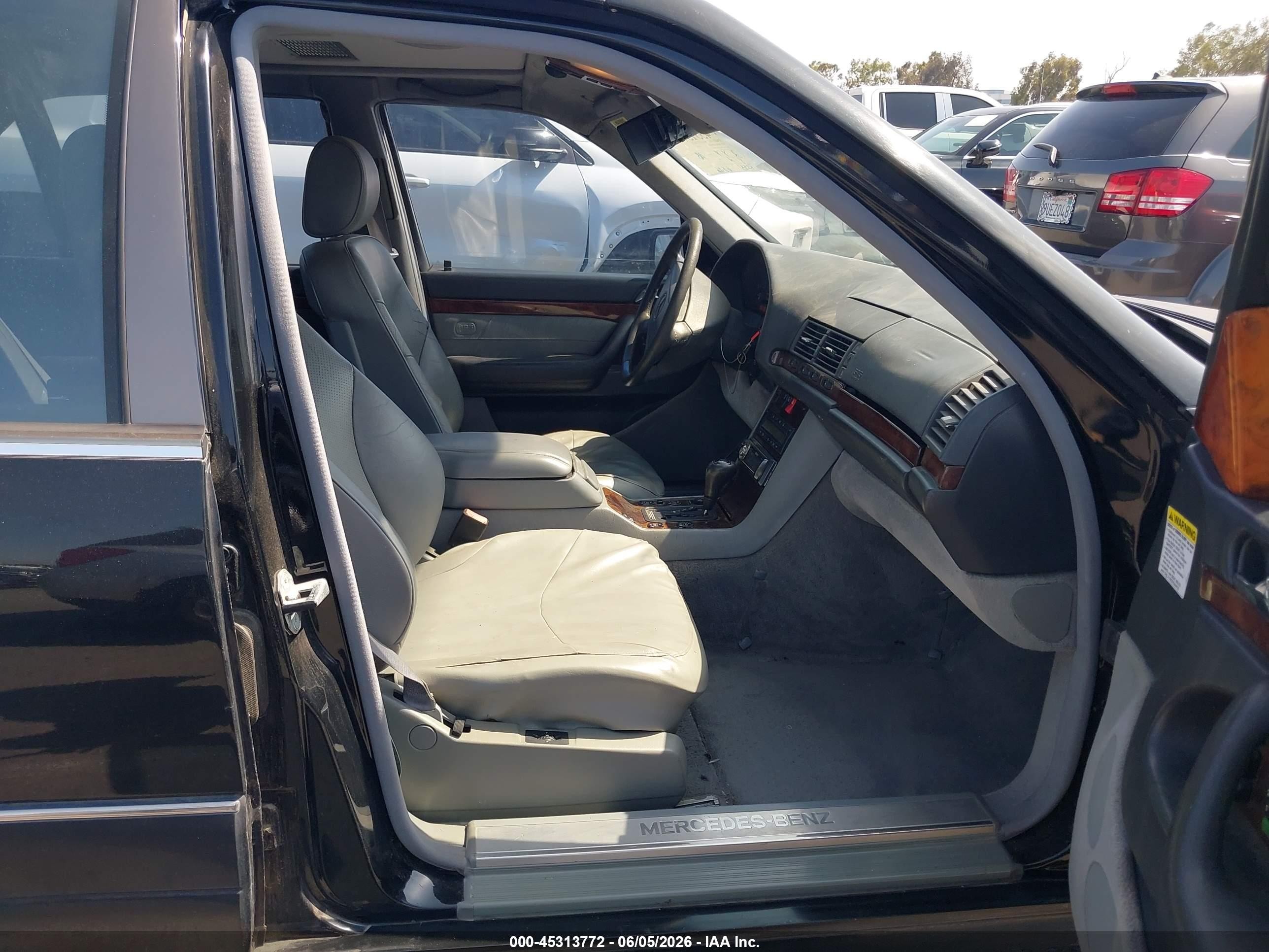 1997 Mercedes-benz S 420   Черный vin: WDBGA43G0VA371588