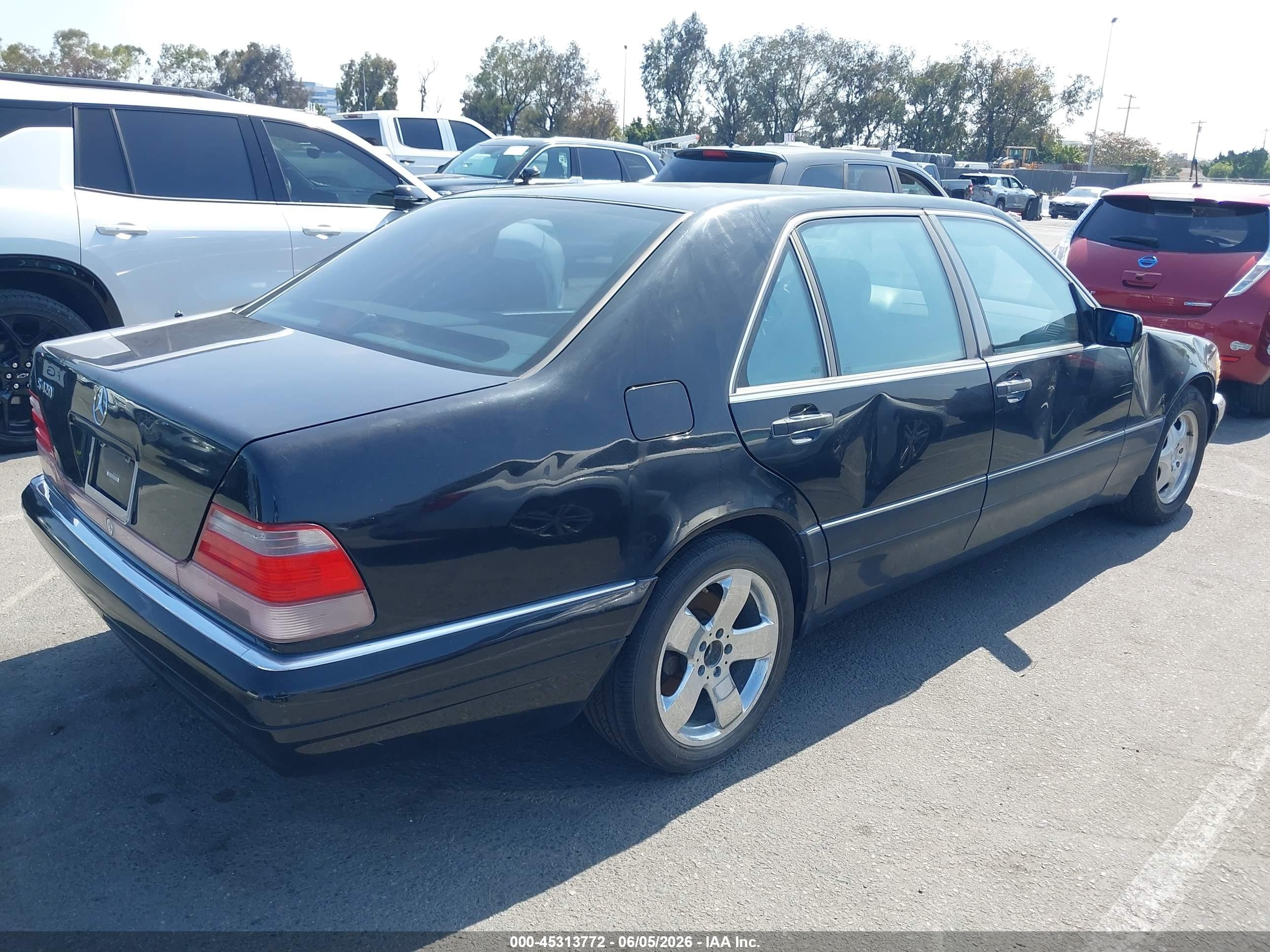 1997 Mercedes-benz S 420   Черный vin: WDBGA43G0VA371588